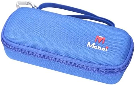 Mchoi 3Doodler Start+ Case, Hard Shell Travel Organizer for 3D Printing Pen Essentials, Shockproof EVA Pouch with Mesh Pocket & Wrist Strap, Case Only (Blue) - Image 5