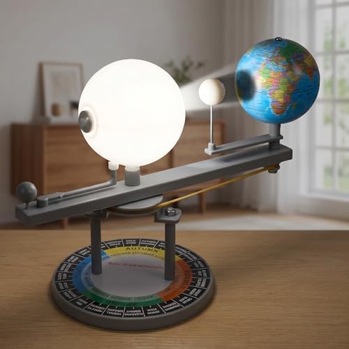 Alipis Sun Earth Moon Orbital Model Educational Astronomy Teaching Aid Solar System Model for School Home Science - Image 3