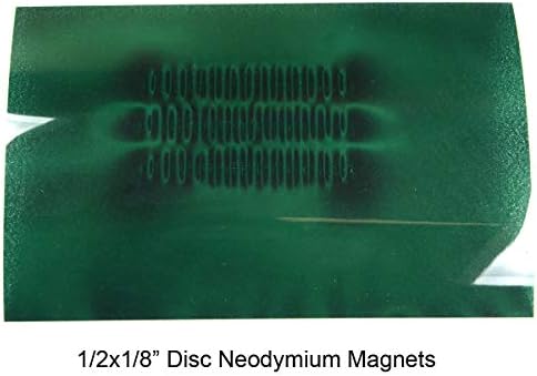 Green Magnetic Viewing Film 4x6 | Cool Magnets Science Kit | Magnetic Field Detector & Visual Aid for Physics Education | Ideal for Research & Magnetism Demonstrations - Image 5