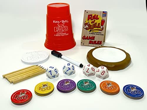 Semper Smart Games Full of Bull! Dice Bluffing & Mental Math Game - Image 2