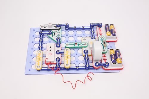 STEM Electronics Circuit Kit for Kids, Over 403 Projects, DIY Electronic Building Blocks, Science Experiment Kit, Educational Toy for Ages 8+ (Mixed Color, 403) - Image 3
