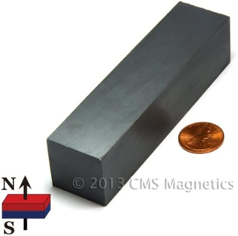 CMS Magnetics Ceramic Magnets C8 4x1x1 Ferrite Magnet Block - 10 Pieces for Magnetic Therapy, Water Treatment, Stud Finder and DIY - Image 2