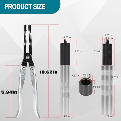 36050 Valve Keeper Installer/Remover & HW0107 Stem Seal Pliers Removal Tool - Image 4