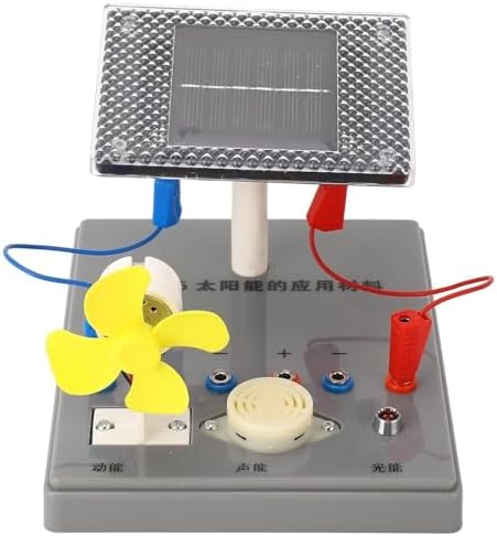 Solar Cell Experiment Equipment Experimental Energy Conversion Kit Energy Conversion Kit Physical Education for Birthday Gifts Teacher Children - Image 2