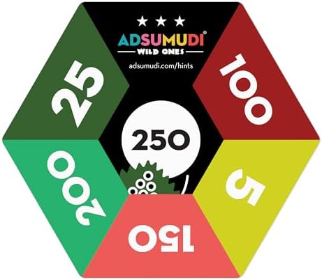 Evermade Adsumudi Math Game - Wild Ones - The Wildly Fun Game for Kids to Tame Fractions, Decimals, Money, Big Numbers and Mental Math - Great for Ages 9 and Up - Image 5