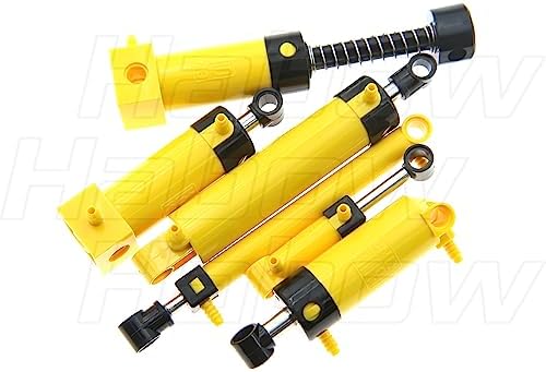 Habow 69pcs Pneumatic Parts Kit, Air Pump Cylinder Hose for Technic MOC - Image 4