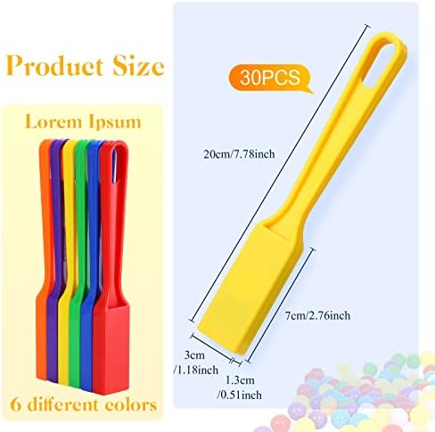 Jerify 30 Pack Magnetic Wands Bulk for Kids, Classroom Magnet, Assorted - Image 2
