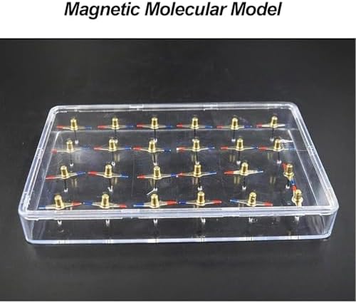 Magnetic Field Demonstration Plate, 1 Set of Magnetic Field Teaching Apparatus Student for Physics Teaching Magnetic Molecular Model Simulates Magnetic Molecular Structure Model - Image 6