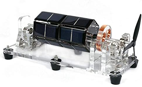 6 Sides Solar Motor Student Physics Experiment Magnetic Levitation Motor Technology Creative Gifts - Image 4