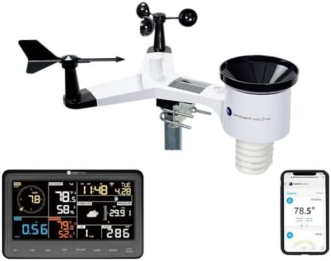 Ambient Weather WS-2902 Wi-Fi Smart Weather Station with AWN+ Included by AmbientWeather