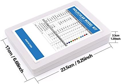 Swpeet 200 Pcs Molecular Model Kit for Organic and Inorganic Chemistry, Chemistry Molecular Model Student and Teacher Set - 83 Atoms & 116 Links & 1 Short Link Remover Tool - Image 7