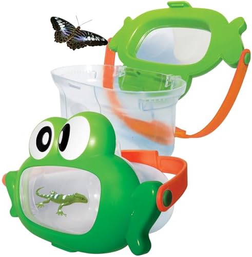 Nature Bound Critter Box Bug Catcher for Kids, Insect Container for Backyard Exploration, for Boy or Girl Toddler Ages 3 +, Green by NatureBoundToys