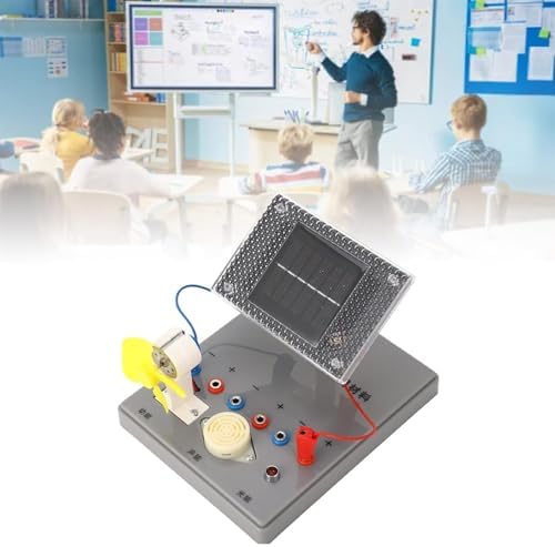 Use Solar Power to Drive Small Fans Music Sounder Plug-ins and Light Emitting Diodes Energy Conversion Kit Experimental Energy Conversion Kit Physical - Image 2