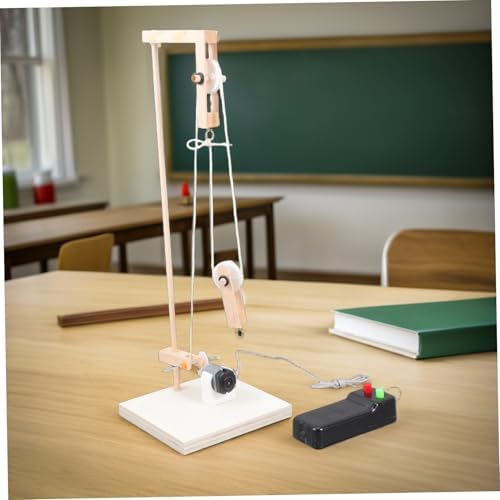 DIY Pulley Crane Science Kit with Remote Control for Kids - Image 5