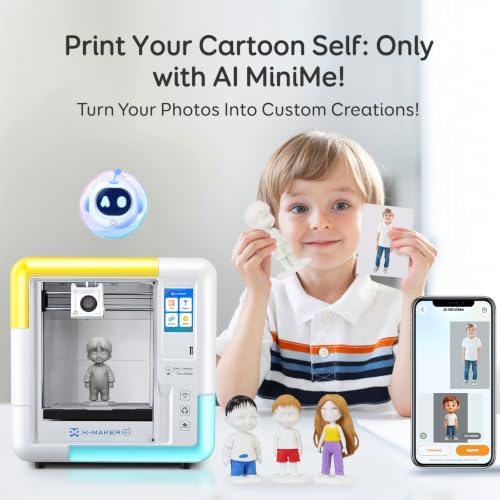 AOSEED AI 3D Printer for Kids, Fast 400mm/s, 1500+ Models, Enclosed Safe - Image 5