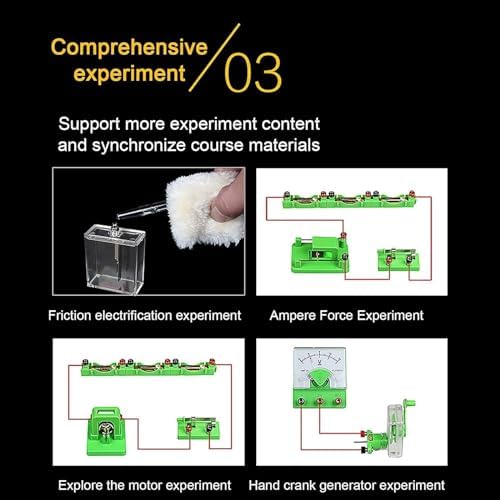 Foldable Electromagnetic Circuit Bench‑Top Experiment Box, Spring - Image 5