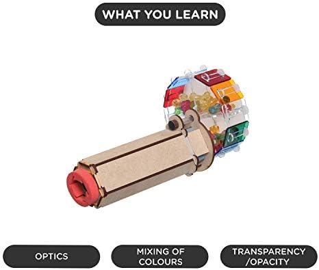 Smartivity Fantastic Optics Kaleidoscope for 6+ Years Boys and Girls, STEM, Learning, Educational and Construction Activity Toy Gift (Multi-Color) (Optics Kaleidoscope) - Image 2