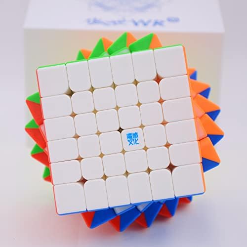 Bukefuno MoYu Aoshi WR M 6x6 Magic Cube Magnetic Moyu Aoshi WRM Puzzle 6x6x6 Magic Stickerless Cube Speed by Bukefuno