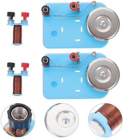Electric Bell Experiment Kit - Physics Lab Equipment with Electromagnet & Relay | Educational Teaching Instrument for Electricity Principles - Image 3