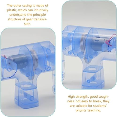 Hand-Operated Generator, Scientific Physics and Electrical Experimental Equipment Hand Generator Miniature Wind Hydraulic Generator DIY Electric Generator DIY Kits DIY Generator Model - Image 5