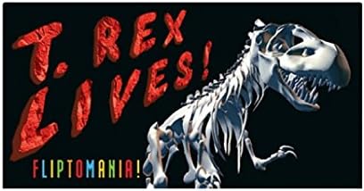 T Rex Dinosaur Lives Moving Flip Book by Fliptomania