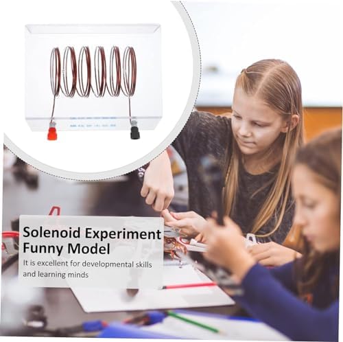 Energized Solenoid Demonstrator, Current & Magnetic Field Relation Tester, Left Right Hand Rule Ampere's Law Physics Electromagnetic Experiment Instrument - Image 3
