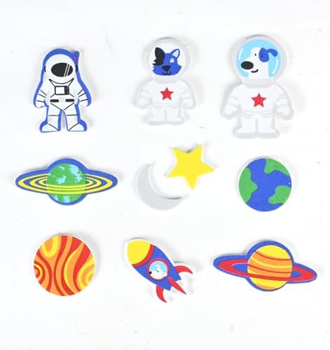 224pcs Universe Foam Stickers, Planet Space Astronaut System - Image 5