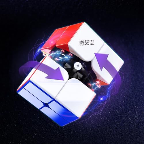 QY 2x2 Magnetic Speed Cube Stickerless - Image 3