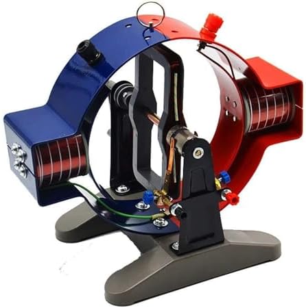 Principle and Structure Model of Electric Motor, Electromagnetic Demonstration, Physics Teaching Instrument Electric Motor Principle Explainer Educational Science Model Physical Experiment by Unknown