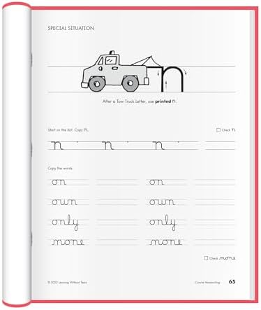 Learning Without Tears Cursive Handwriting Workbook, 3rd Grade+, Age 8+ - Image 3