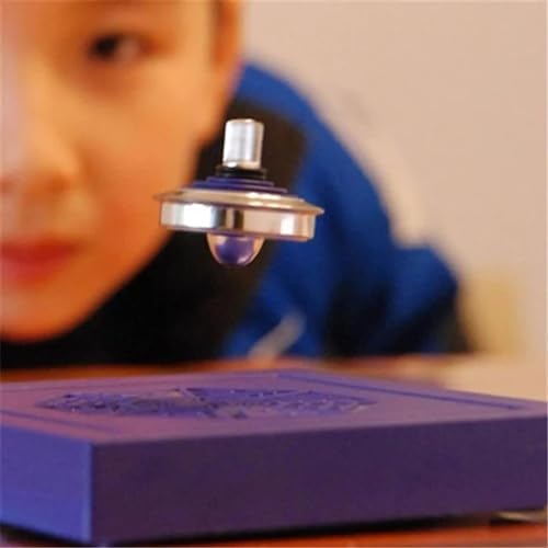 Magnetic Levitation Saucer Gyro Instrument Anti-Gravity Magnetic Magnetic Suspension Gyroscope Force and Magnetic Phenomena Physics Magnetic Levitation - Image 6