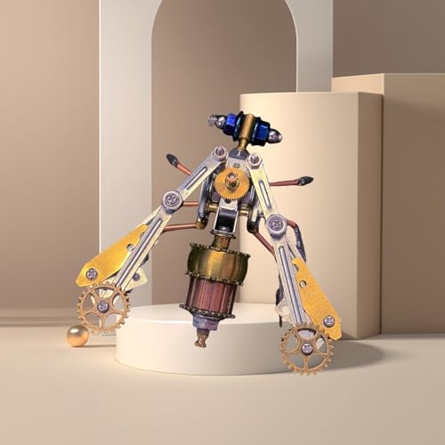3D Metal Model Kits Insect Bug Mechanical Steampunk Science Kit Metal Building DIY Projects Arts and Crafts Hobby Kits Gift Ideas for Birthday & Christmas (Mechanical Insect) - Image 4
