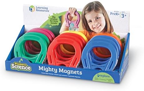 Learning Resources Primary Science Mighty Magnets, Set of 12 - Image 3
