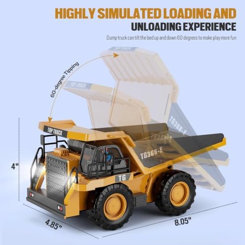KIDMARKT RC Dump Truck Toy for Kids - Image 5