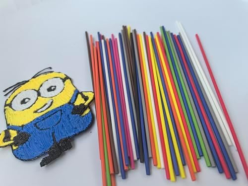 3doodler Start Pen Filament 300 PCS 3D Pen Refills, 10 Random Colors PCL Low Temperature 2.5mm Diameter Only Compatible with 3Doodler Start Pen, Gift for Kids-pizimae 3D - Image 6
