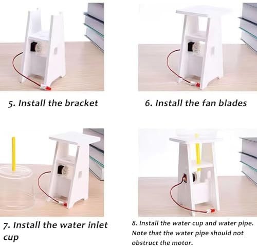DIY Hydroelectric Power Generator Kit - Water Turbine Science Experiment Set for Students, Educational Hydraulic Energy Model for Home & Classroom Learning ﻿ - Image 3