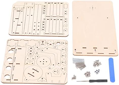 Hydraulic Robot Arm Building Kit, Wooden Mechanical Model Toy for STEM E on, DIY Science Project with Syringes for Kids and Teens Learning Engineering Principles - Image 7