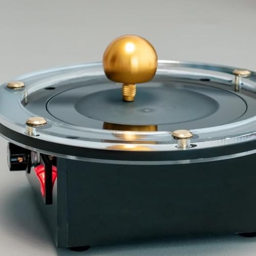 Electromagnetic Eddy Currents Egg, Columbus Coil Rotating Magnetic Field Model Egg with Metal Construction, for Teaching, Gifts, Science Experiments Toys for Children and Teenagers - Image 7
