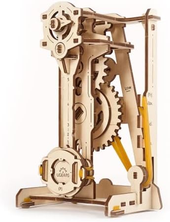 UGEARS STEM Pendulum Model Kit - Creative Wooden Model Kits for Adults, Teens and Children - DIY Mechanical Science Kit for Self Assembly - Unique Educational and Engineering 3D Puzzles with App - Image 4
