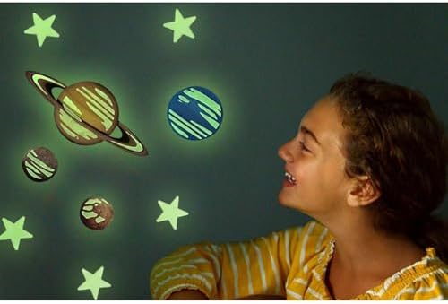 4M Glow Planets & Supernova - 100 Glow-in-The-Dark Wall & Ceiling Decals - Image 3