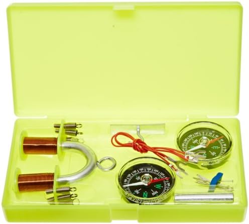 United Scientific EMKIT2 Electromagnet Kit with Instruction Manual and Plastic Storage Case by UnitedScientific