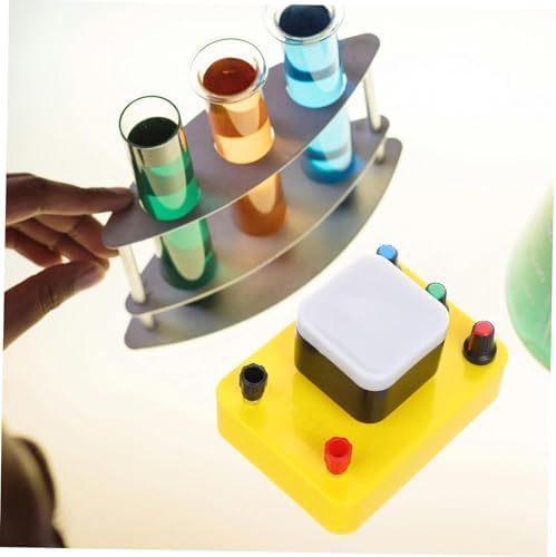 Three Primary Color Experimenter Scientific Apparatus Optic Tools School Teaching Tool Optics Experimental Equipment Optics Experiment Equipment Physics Kit Plastic Yellow - Image 4