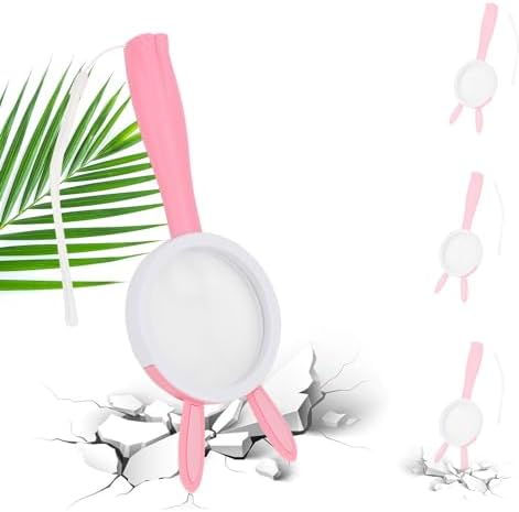 10X Kids Magnifying Glass Handheld Magnifier for Child (Bunny Style 1Pcs) - Image 3