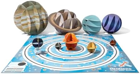 Ozobot OzoGoes to The Solar System, STEM Kit, Ages 8+, Learn The Solar System, Problem Solving, Classroom Science Activities, Easy Assembly, NGSS Aligned, Digital Lessons, Robot Not Included by Ozobot