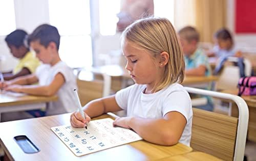 Scribbledo Letter Tracing Board, Dry Erase Whiteboard with Erasers 10 Pack - Image 5