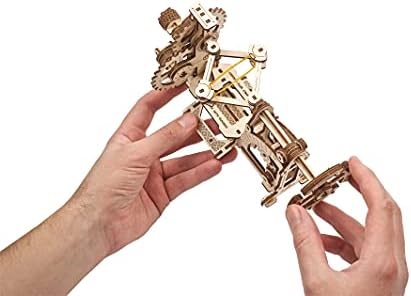 UGEARS STEM Tachometer Model Kit - Creative Wooden Model Kits for Adults - DIY Mechanical Science Kit for Self Assembly - Unique Educational and Engineering 3D Puzzles with App - Image 3