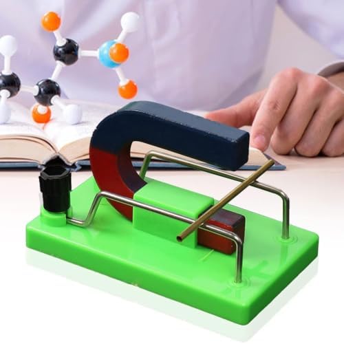 Magnetic Field Force Demonstrator, Electromagnetism Experiment Device for Showing Interaction Between and Current-Carrying Conductor, Tool-Free Splicing Physics - Image 2
