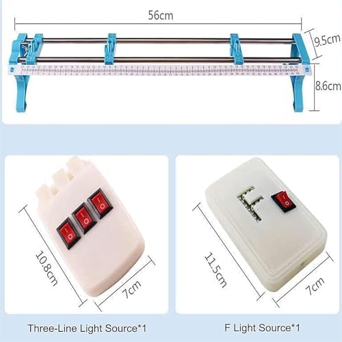 Optics Experiment Kit with Optical Bench: Flat Mirror Imaging Demo + Light Source/Lens Holders - Hands-On Physics Lab Box for Middle/High School - Image 3