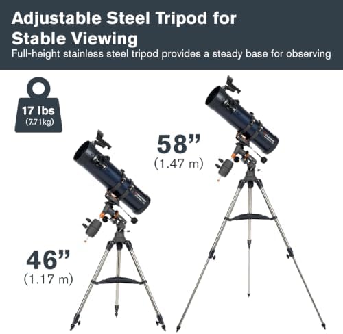 Celestron AstroMaster 130EQ-MD Telescope with Motorized Tracking - Image 5