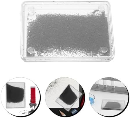 Totority 5pcs Iron Filings Magnetic Powder Comprehensive Magnetism Study Tools for Science Classrooms Physics Experiments Magnetic Field Demonstrations - Image 6